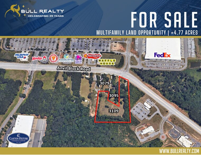 3109 Anvil Block Rd, Ellenwood, GA 30294 Multifamily Land Opportunity