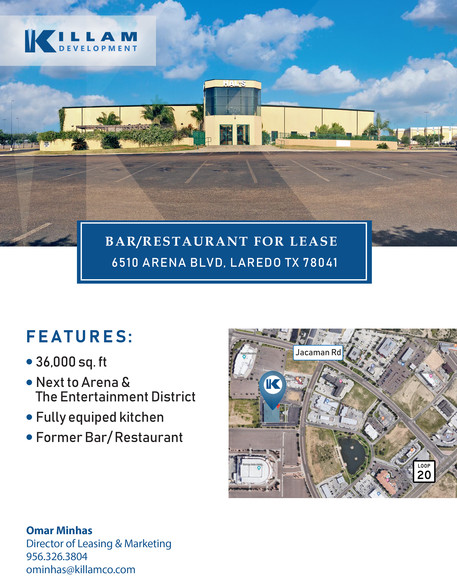 6510 Arena, Laredo, TX for lease - Other - Image 2 of 2