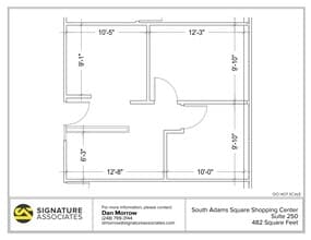725 S Adams Rd, Birmingham, MI for lease Floor Plan- Image 1 of 1