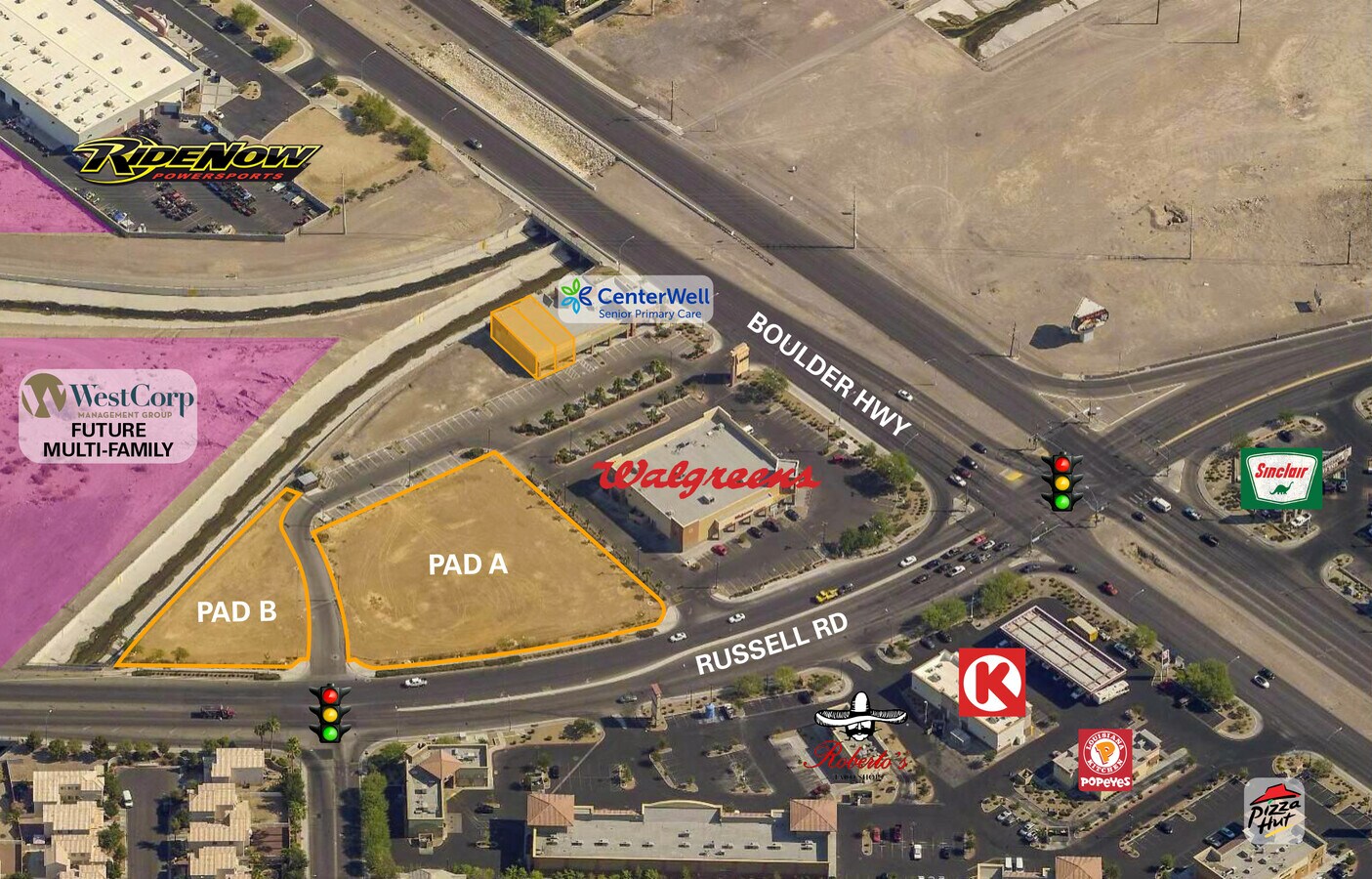 6360 Boulder Hwy, Las Vegas, NV 89122 Boulder Village Retail Pads