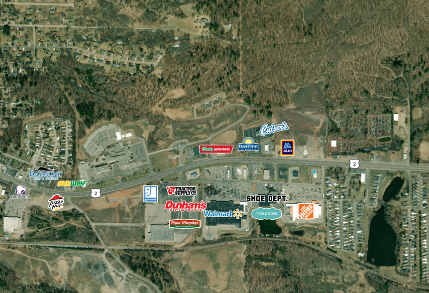 8133 US-2/141, Iron Mountain, MI for sale - Building Photo - Image 2 of 2