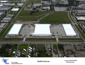 10643 W Airport Blvd, Stafford, TX - AERIAL  map view - Image1