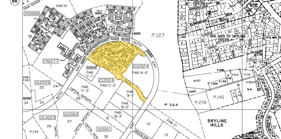 4400 Telfair Blvd, Camp Springs, MD for lease - Plat Map - Image 2 of 12