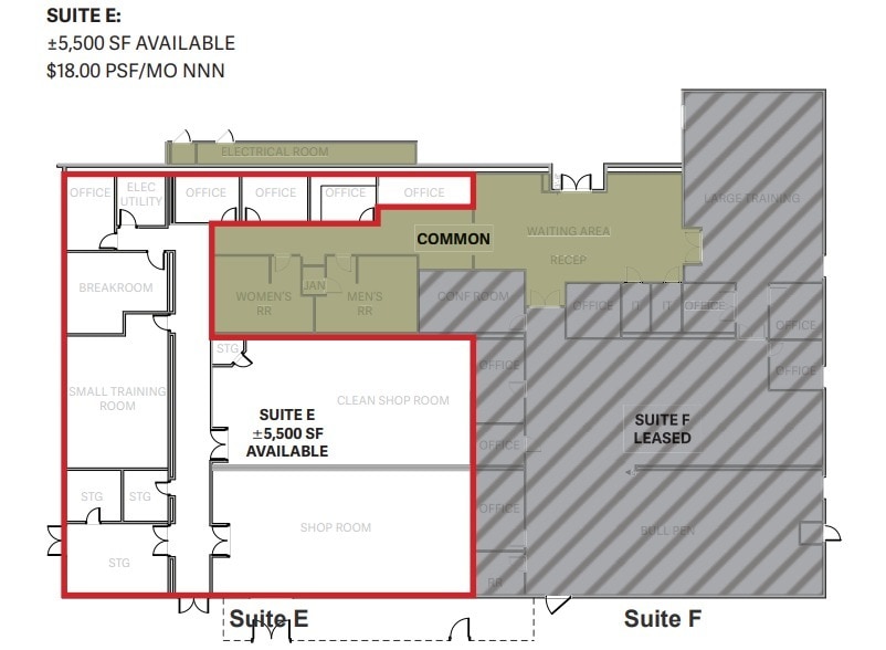 1015 E Florence Blvd, Casa Grande, AZ for lease Floor Plan- Image 1 of 1