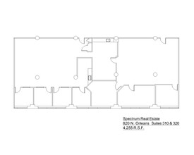 820 N Orleans St, Chicago, IL for lease Floor Plan- Image 1 of 1