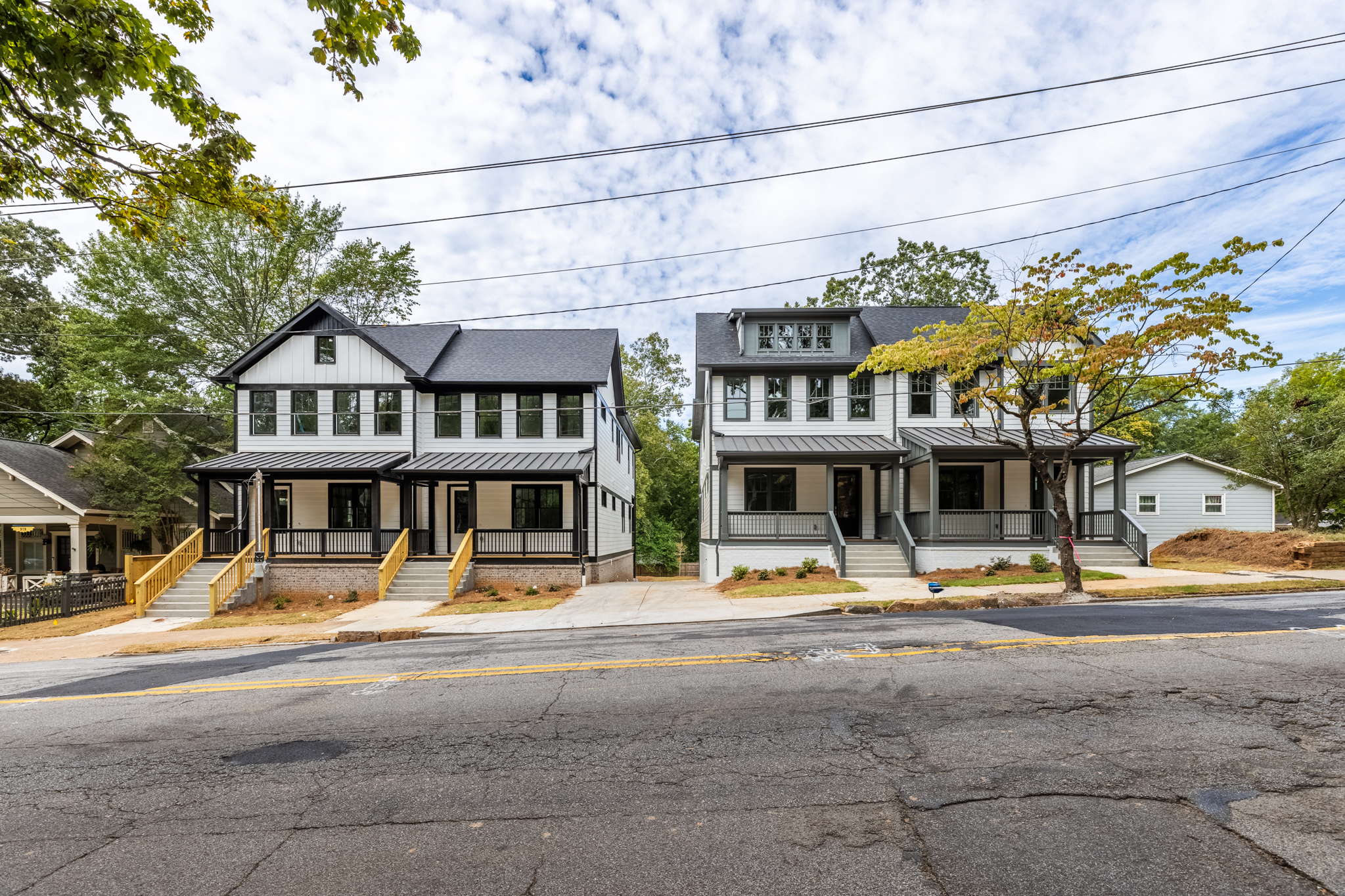 4 Unit Atlanta Townhome Project portfolio of 2 properties for sale on LoopNet.com Building Photo- Image 1 of 21