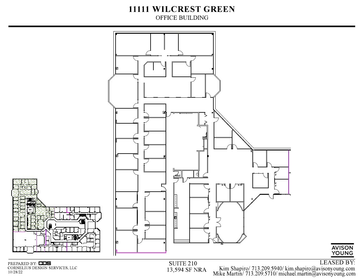 11111 Wilcrest Green Dr, Houston, TX for lease Floor Plan- Image 1 of 1