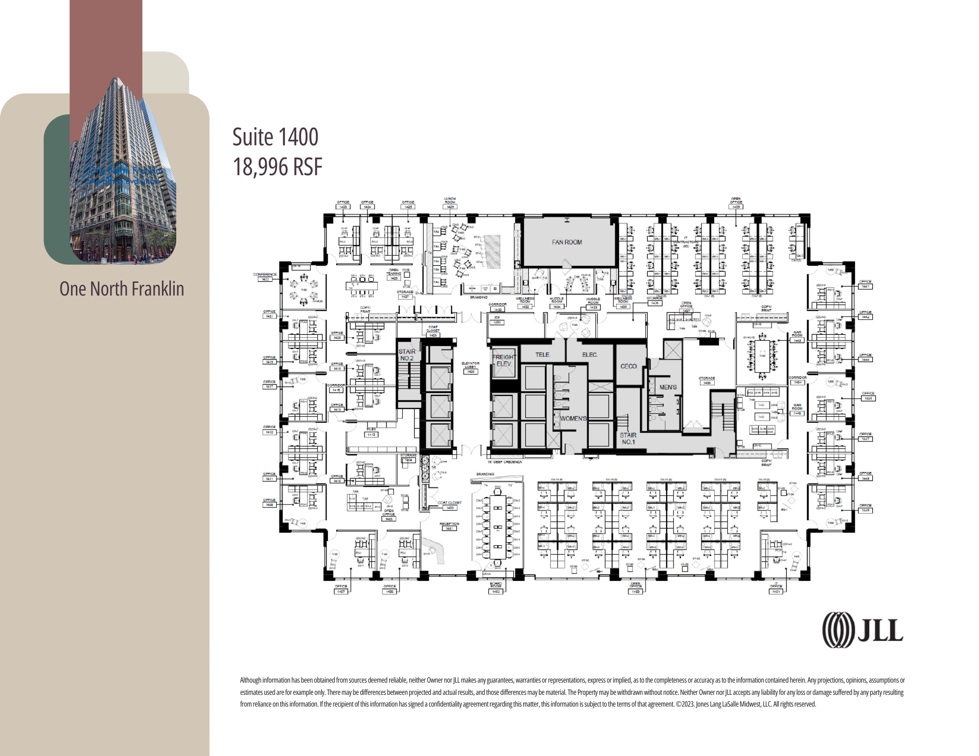1 N Franklin St, Chicago, IL for lease Interior Photo- Image 1 of 11