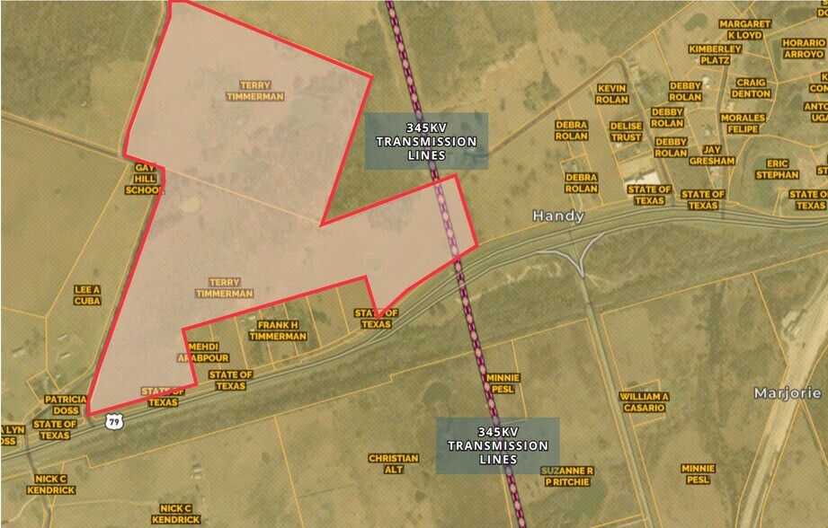 4700 US HWY 79, Rockdale, TX for lease - Aerial - Image 2 of 3