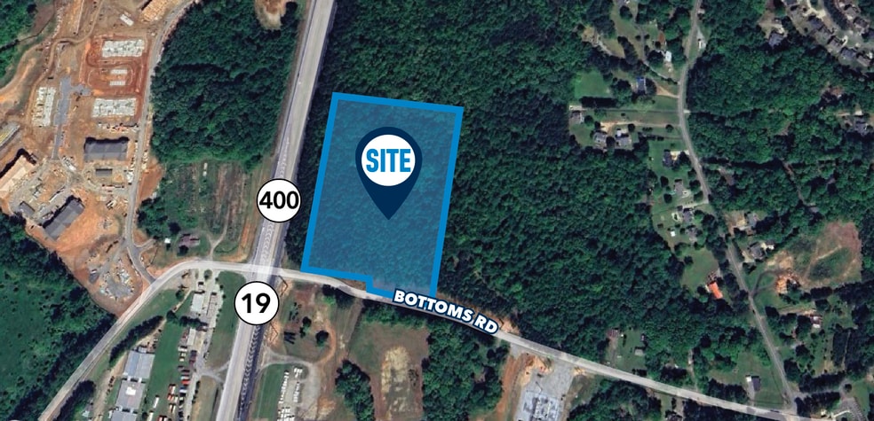 Bottoms Rd, Cumming, GA for lease - Aerial - Image 3 of 6