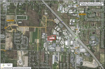 1460 Corporate Woods Pky, Uniontown, OH - AERIAL  map view