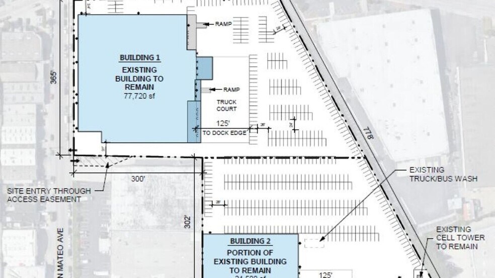 200-212 Shaw Rd, South San Francisco, CA for lease - Site Plan - Image 2 of 2
