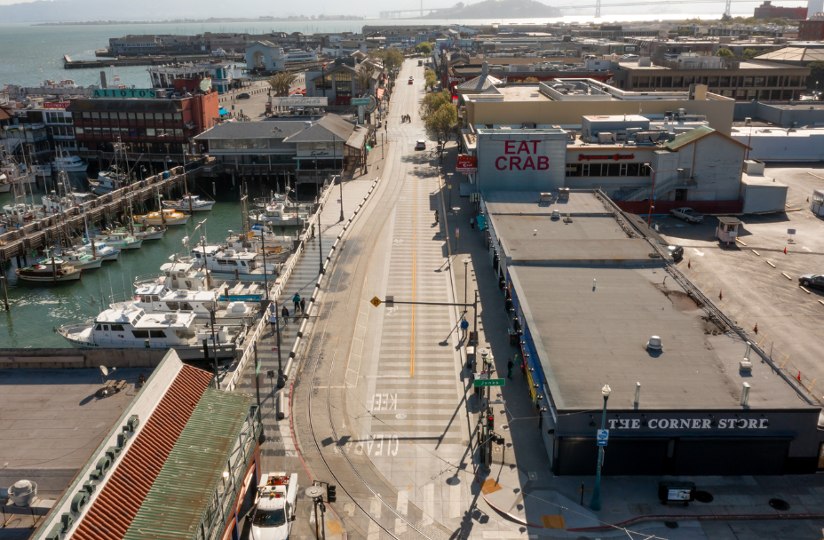 269-295 Jefferson St, San Francisco, CA for lease Aerial- Image 1 of 4