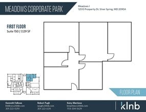12510 Prosperity Dr, Silver Spring, MD for lease Floor Plan- Image 1 of 1