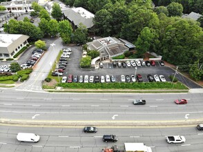 70 W Crossville Rd, Roswell, GA - aerial  map view