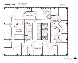 20 Erb St W, Waterloo, ON for lease Floor Plan- Image 1 of 1