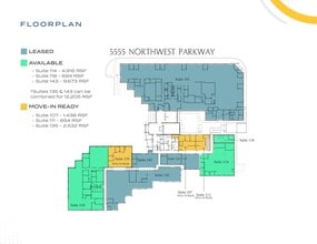 5555 Northwest Pky, San Antonio, TX for lease Site Plan- Image 1 of 1