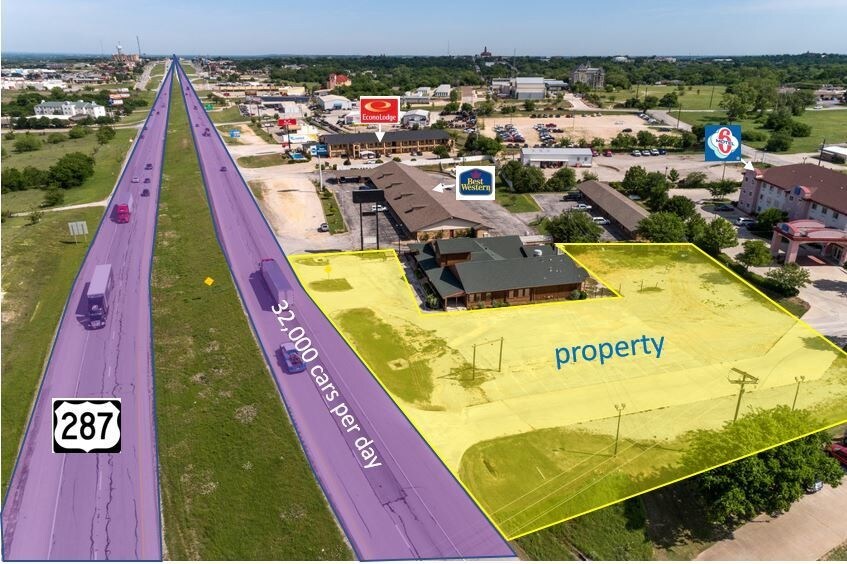 1803 S Highway 287, Decatur, TX for sale Aerial- Image 1 of 1