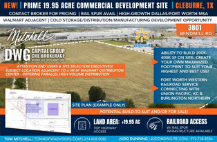 New! DFW Industrial Development | Rail Served - 1031 Exchange Property