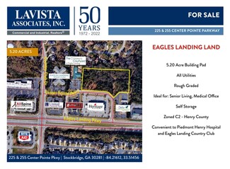 More details for Eagles Landing Pky, Stockbridge, GA - Land for Sale