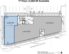 7020 W National Ave, West Allis, WI for lease Floor Plan- Image 1 of 4