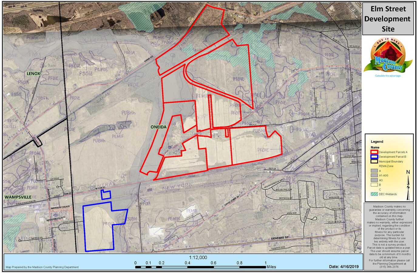 Elm St, Oneida, NY 13421