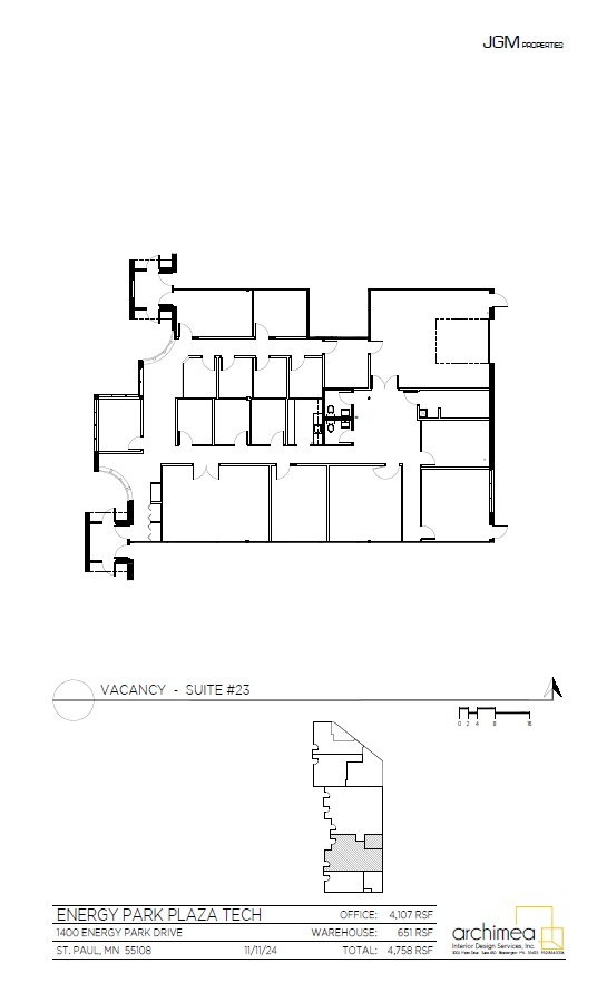 1400-1410 Energy Park Dr, Saint Paul, MN for lease Floor Plan- Image 1 of 1