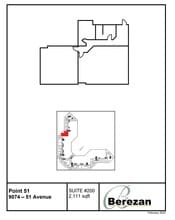 9004-9090 51st Ave NW, Edmonton, AB for lease Floor Plan- Image 1 of 1