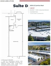 5650 El Camino Real, Carlsbad, CA for lease Floor Plan- Image 1 of 1