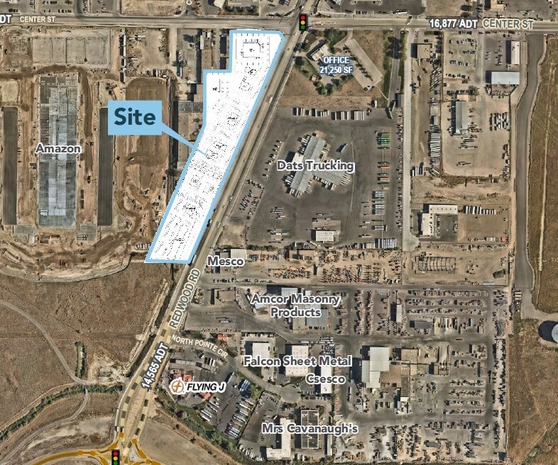 Center St. & Redwood Rd., North Salt Lake, UT for lease Site Plan- Image 1 of 2