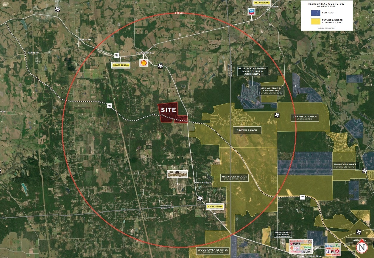 19144 FM 1774, Todd Mission, TX 77363 407 Acres FM 1774 & Hwy 249