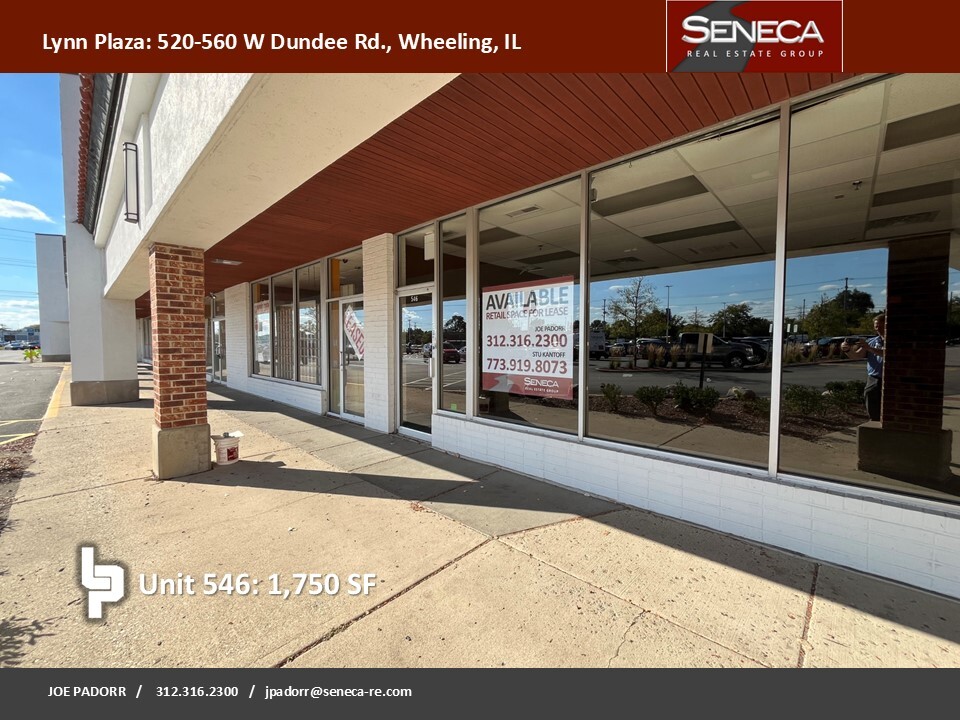 522-600 W Dundee Rd, Wheeling, IL for lease Building Photo- Image 1 of 4