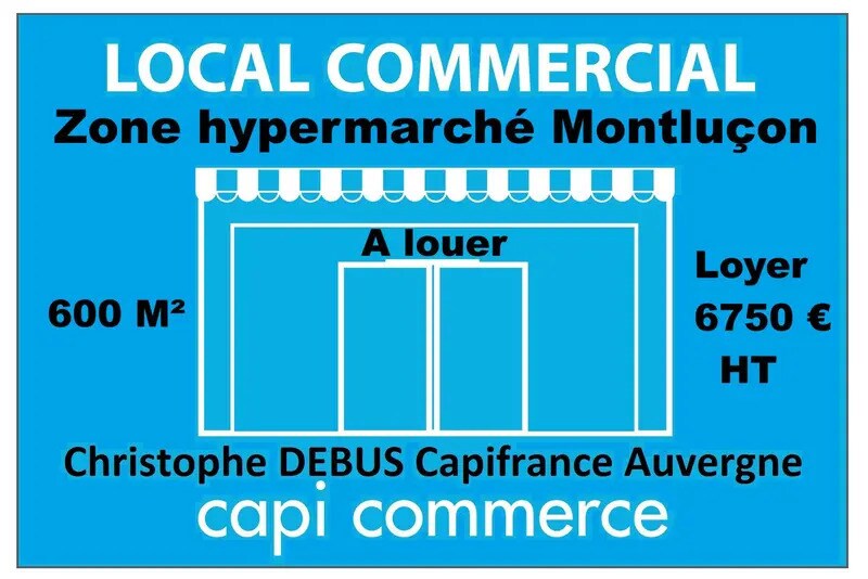 Retail in Montluçon for lease - Building Photo - Image 1 of 1