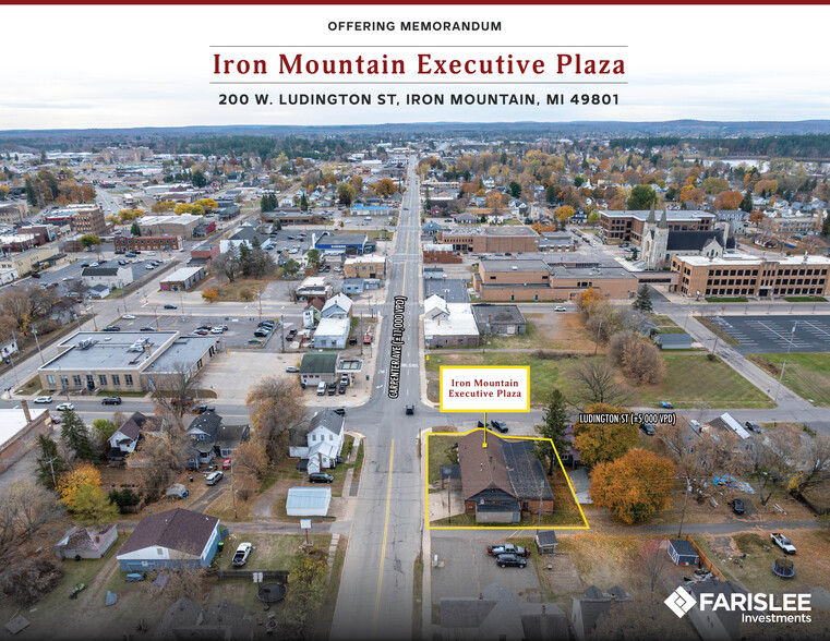 200 W Ludington St, Iron Mountain, MI for sale - Building Photo - Image 1 of 1