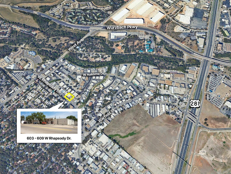 603-609 W Rhapsody Dr, San Antonio, TX for lease - Building Photo - Image 3 of 3