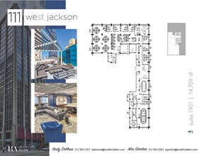 111 W Jackson Blvd, Chicago, IL for lease Floor Plan- Image 1 of 5