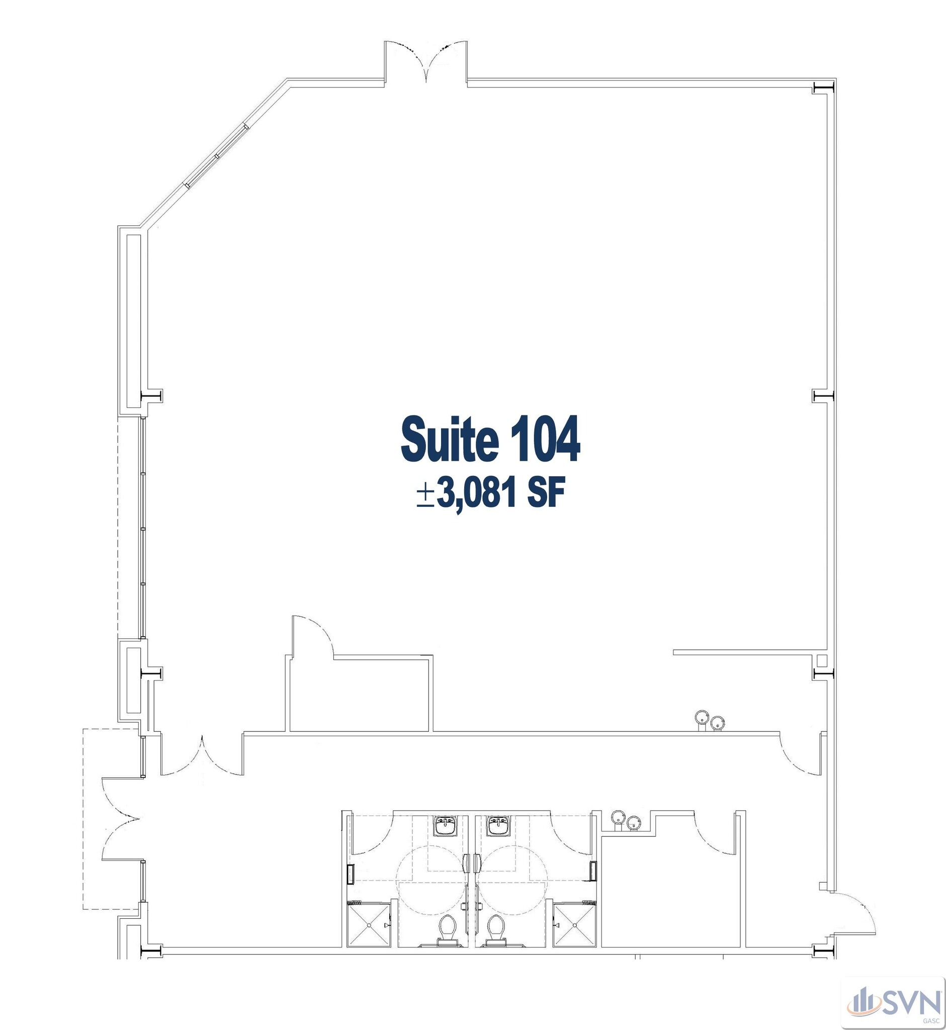 492 Jimmy Deloach Pky, Savannah, GA for lease Floor Plan- Image 1 of 9