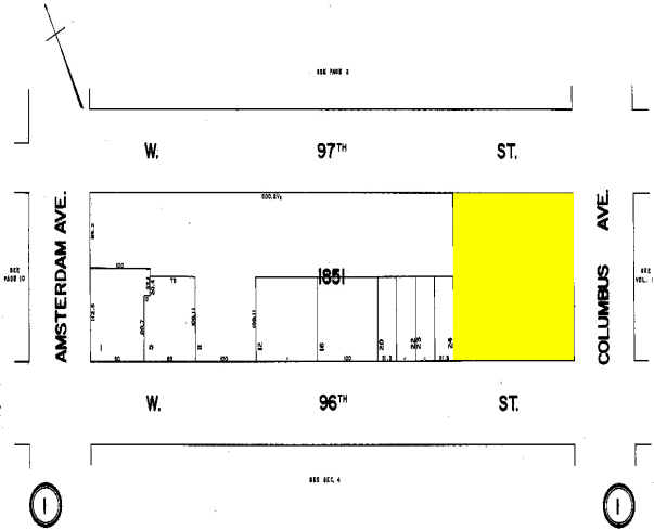 750 Columbus Ave, New York, NY for sale Plat Map- Image 1 of 1