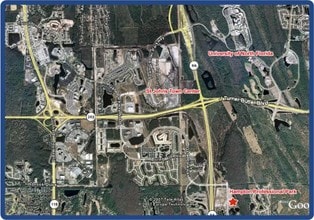 7807 Baymeadows Rd E, Jacksonville, FL - AERIAL map view