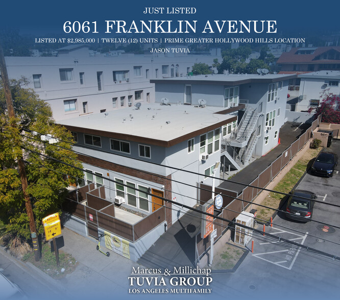 6061 Franklin Ave, Los Angeles, CA for sale - Building Photo - Image 1 of 1