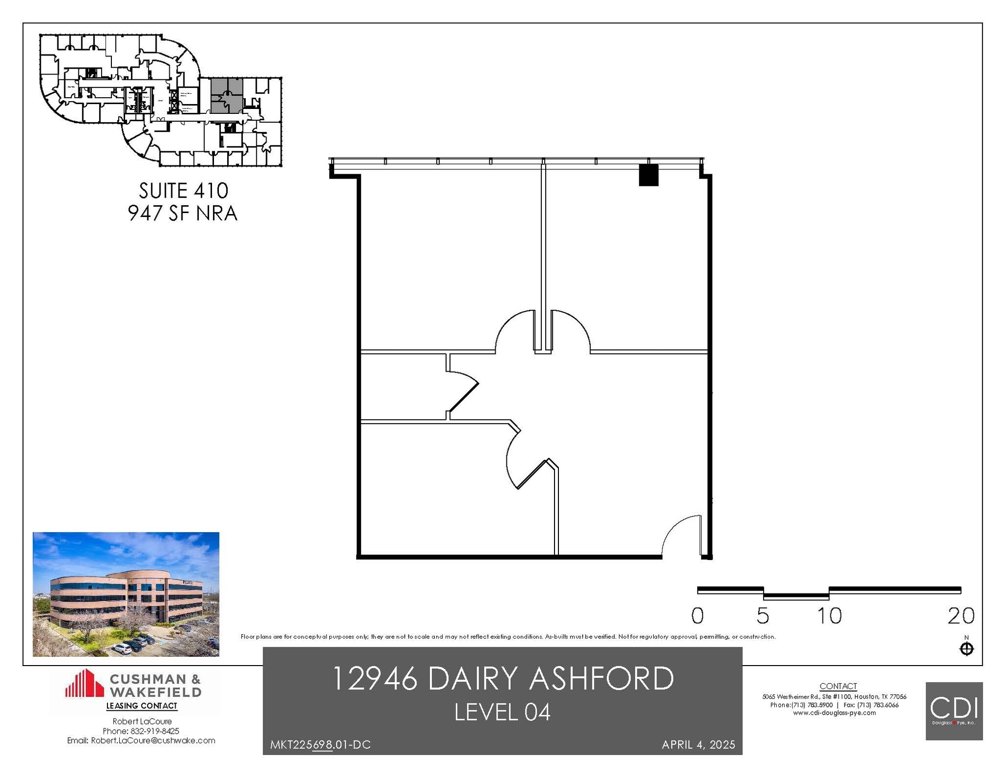 12946 Dairy Ashford Rd, Sugar Land, TX for lease Floor Plan- Image 1 of 1