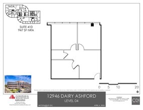 12946 Dairy Ashford Rd, Sugar Land, TX for lease Floor Plan- Image 1 of 1