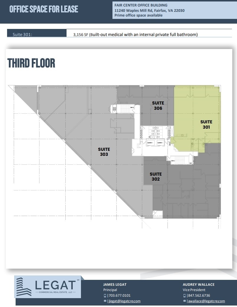 11240 Waples Mill Rd, Fairfax, VA for lease Floor Plan- Image 1 of 1