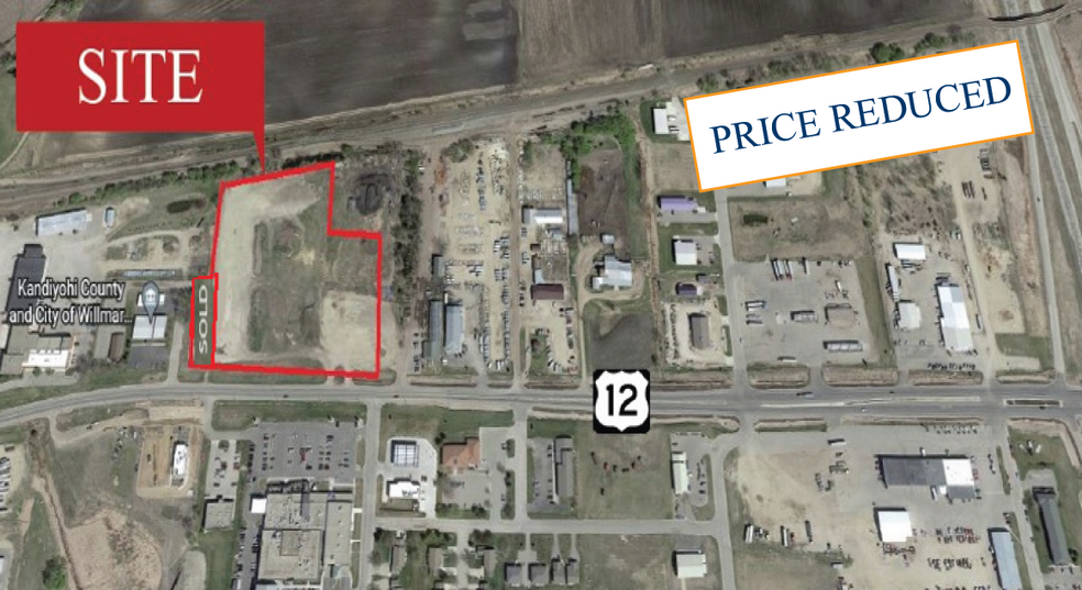 2101 Highway 12 E, Willmar, MN for sale - Building Photo - Image 1 of 1