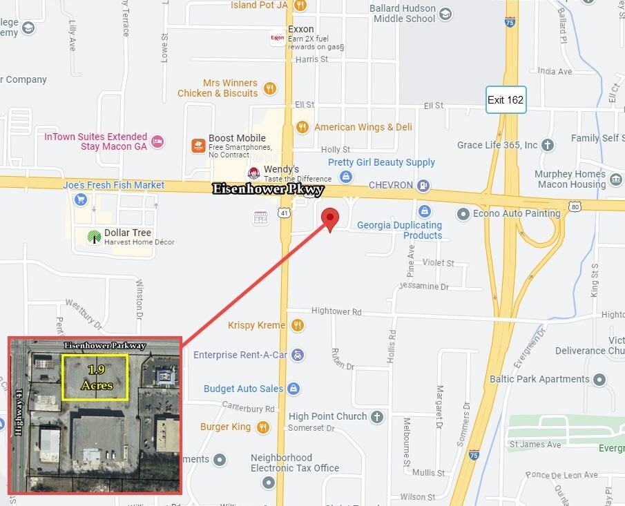 1250 Eisenhower Pky, Macon-Bibb, GA for sale Building Photo- Image 1 of 2