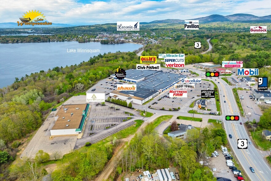 94-96 Daniel Webster Hwy, Belmont, NH for lease - Aerial - Image 3 of 10