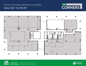 6525 The Corners Pky, Peachtree Corners, GA for lease Site Plan- Image 1 of 1