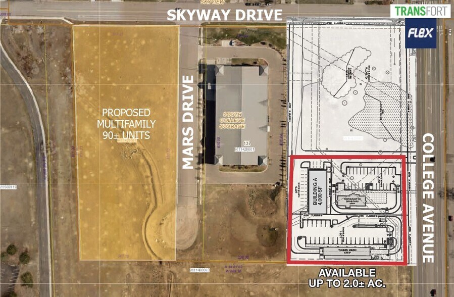 SWC of W Skyway Dr & College Ave, Fort Collins, CO for sale - Building Photo - Image 1 of 2