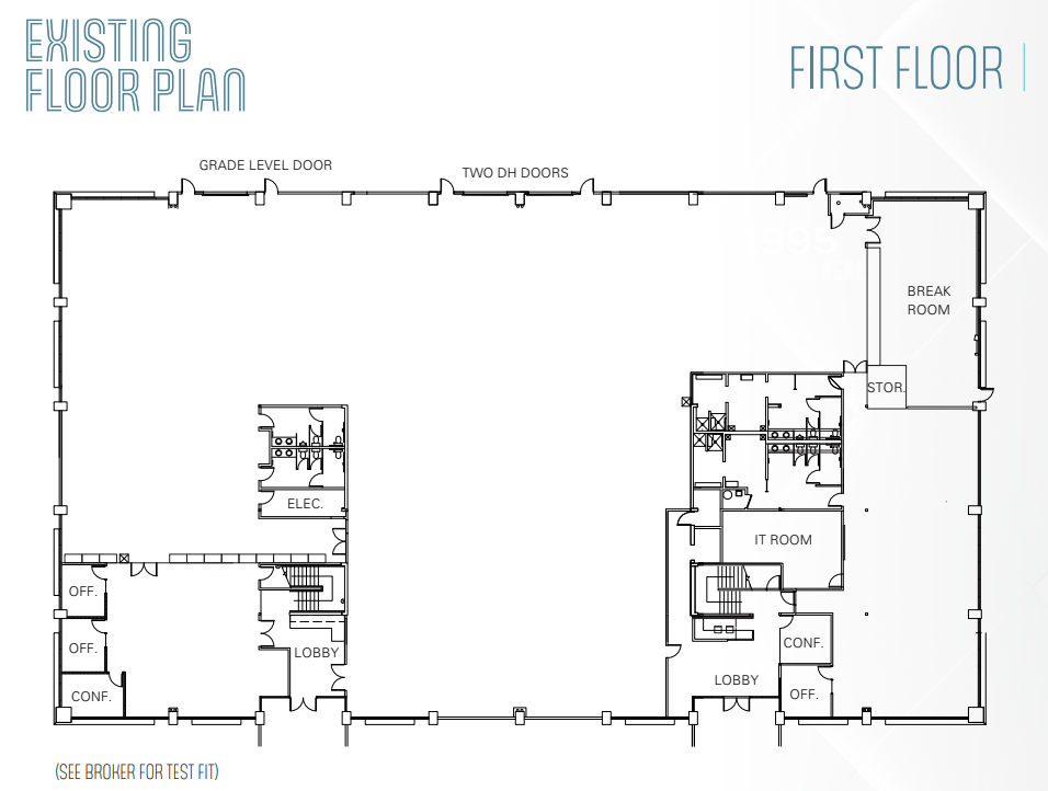 255 Fourier Ave, Fremont, CA for lease Floor Plan- Image 1 of 4