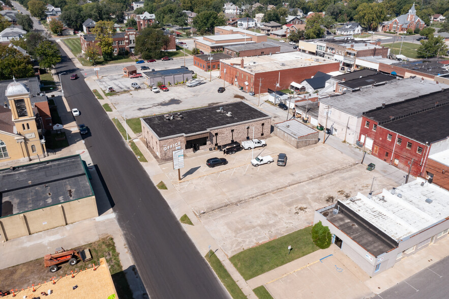 509 - 511 W. Rollins, Moberly, MO for lease - Aerial - Image 3 of 8